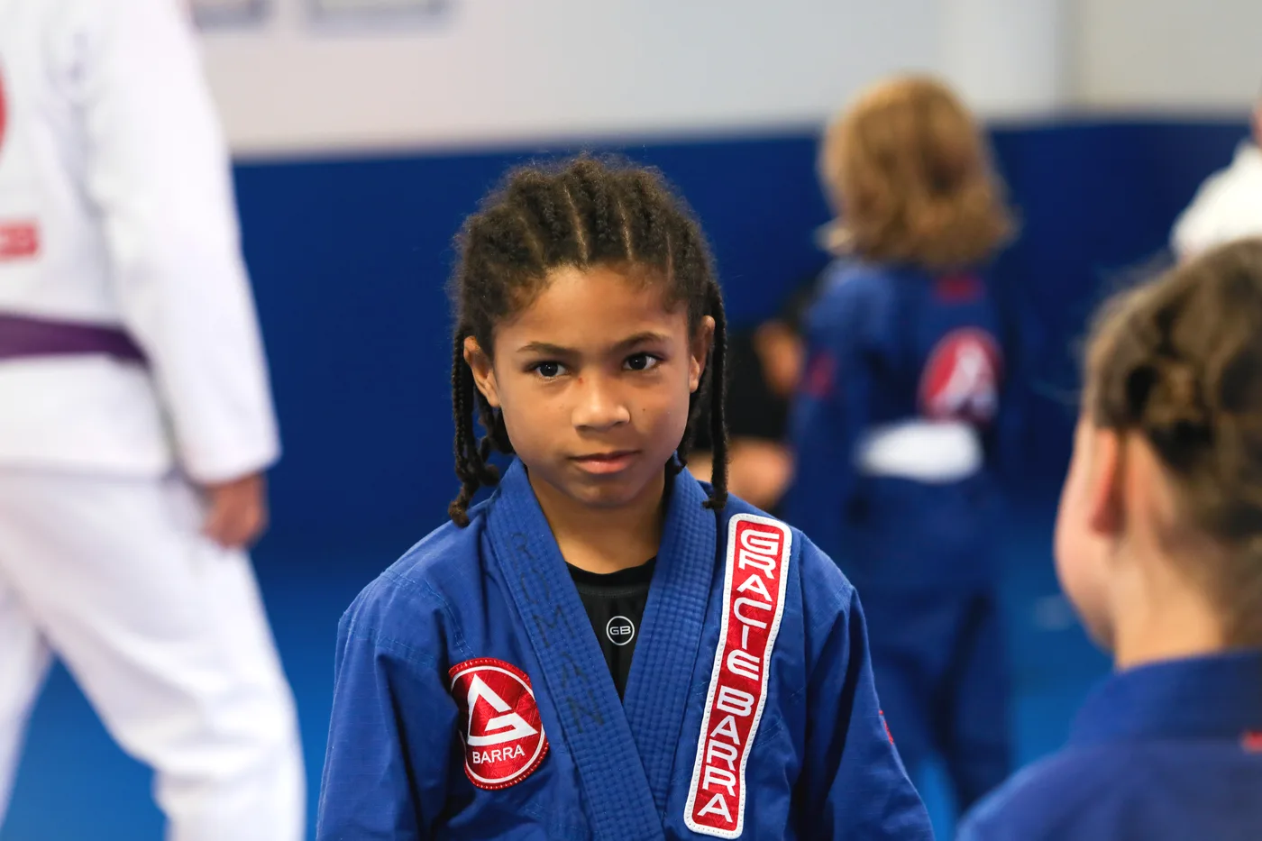 A kids class at Gracie Barra Neepsend