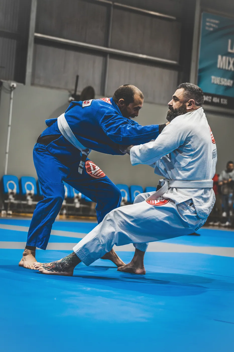 Training at Gracie Barra Neepsend