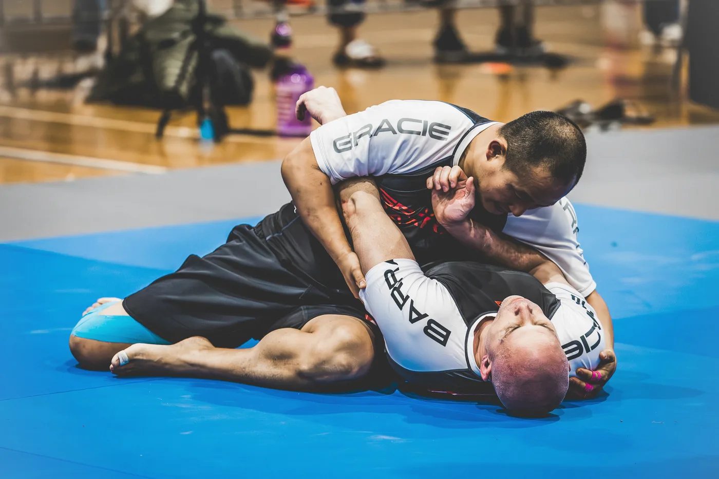 An adult Jiu-Jitsu session at Gracie Barra Neepsend
